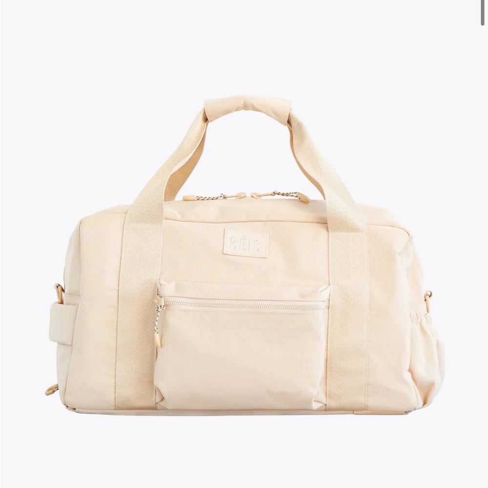 Beis Beige Sport Duffel Bag